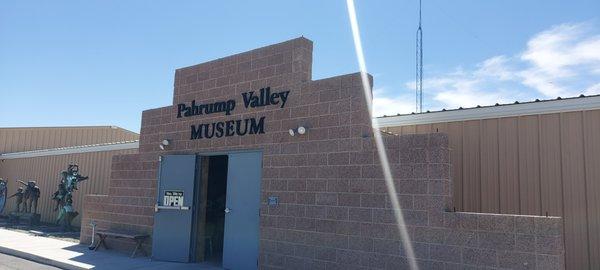 Entrance to museum.