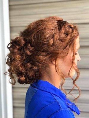 Formal updo