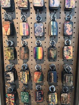 Leather Keychains