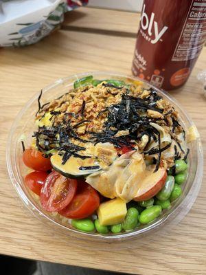 Create Your Snack Poke Bowl $12