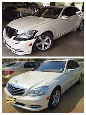 MERCEDES S550 REPAIRED SEPT 2015