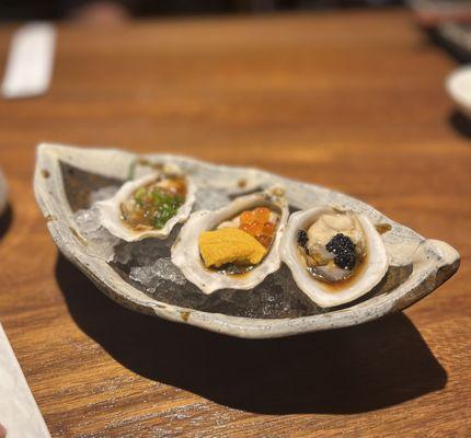 Oysters 3 Ways