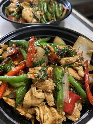 Spicy Basil chicken