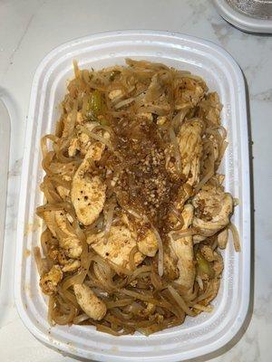 Chicken pad thai