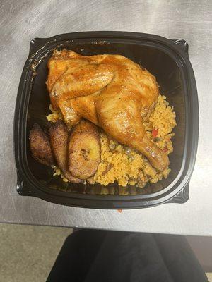 1/2 Chicken Asado meal $12.99