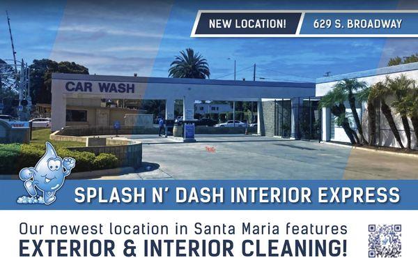 Newest location (photo credit: IG @splashndashcarwash)