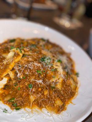 Delicious! Ostrich bolognese