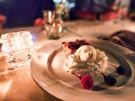 Sticky bun bread pudding