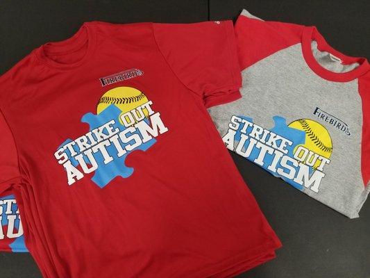 Strike out Autism softball team.