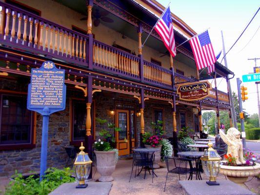 This old coaching inn dates from the 1750s