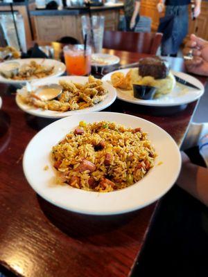 Jambalaya, which is phenomenal, by the way