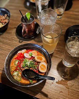 Spicy Ramen with Toppings