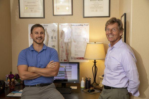 Drs Derek Barkalow and Stephen Barkalow