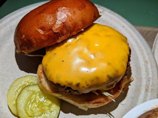 Wagyu Cheeseburger ($16)