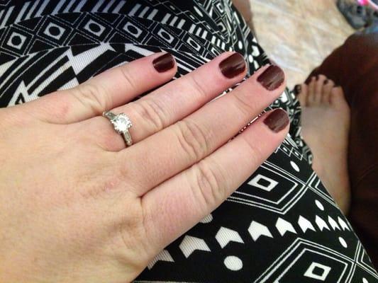 Manicure and pedicure