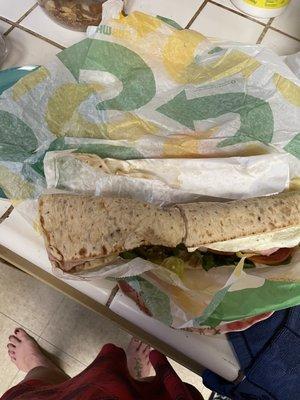 The foot long