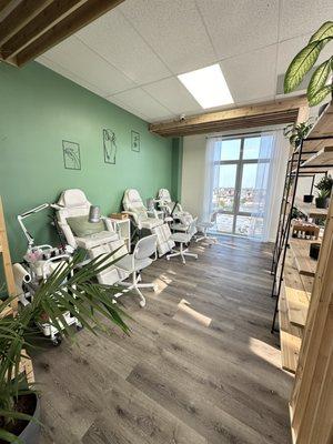 Pedicure zone