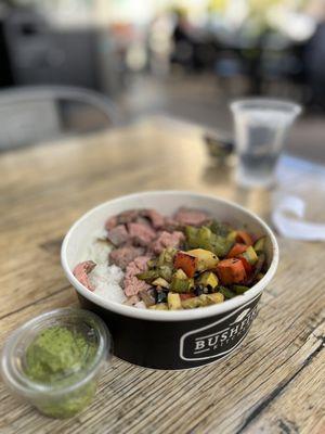 Steak Grass-fed Tri-Tip Bowl (gf)