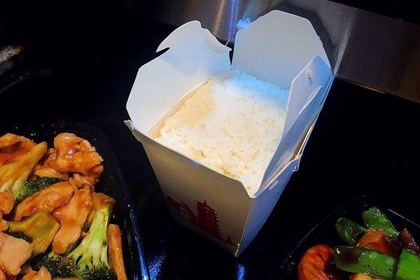 Steamed Rice!