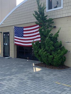 Who doesn't like a brewery that's displays the American flag?