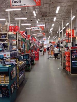 It may look like every other Home Depot on the inside but there's some great customer service here!