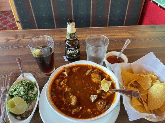 If you've never tried menudo, I highly recommend Plaza Jalisco! Even if you don't want Menudo, they have a nice menu to from.