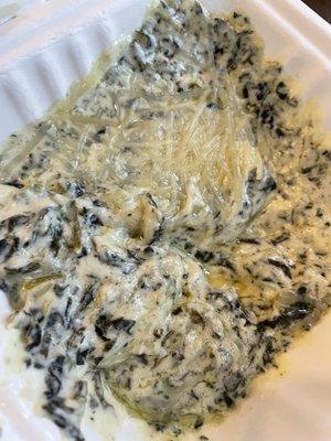 Oily and Mayonnaise-y Spinach and Artichoke Dip