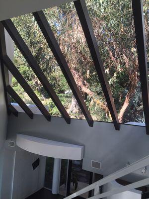 Have been clean glass roof makes your home brighter