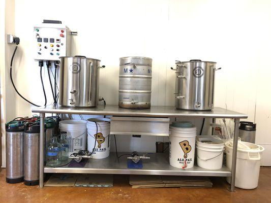 In-shop Electric Brew system