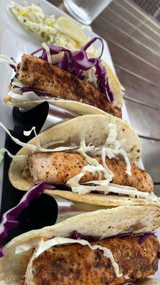 The fish tacos