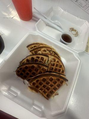 Waffle sandwich