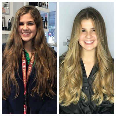 Ombre Hair Technique