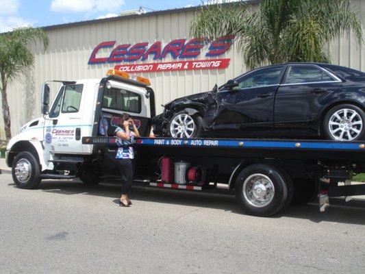 Our Towing and Collision services are here for you.