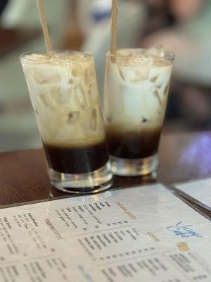 Vanilla iced coffee