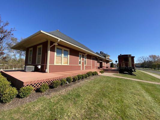 Historic train depot