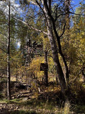 Little windmill by the peoperty