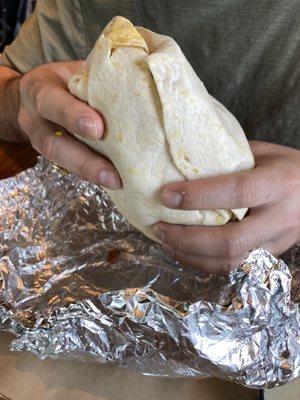 Huge Build Your Burrito