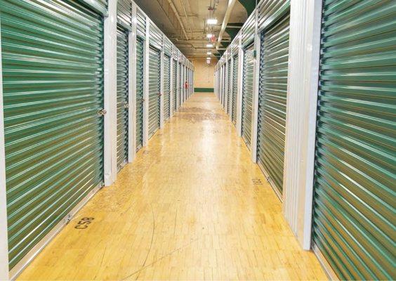 Climate-controlled interior storage units keep your belongs safe from extreme fluctuations in temperature.