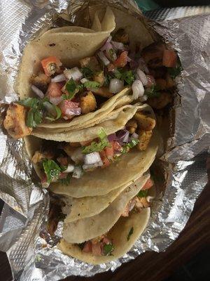 Chicken tacos