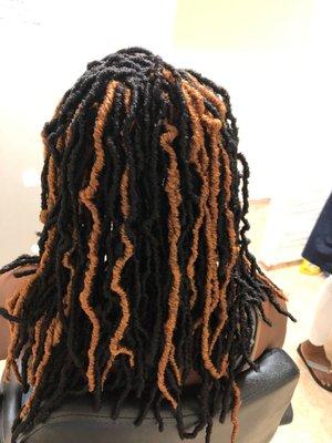 Faux locks crochet