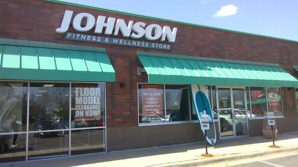 Johnson Fitness & Wellness in Maple Grove, Minnesota has the best fitness equipment for home. Treadmills, Ellipticals, Home Gyms, Lifecycles