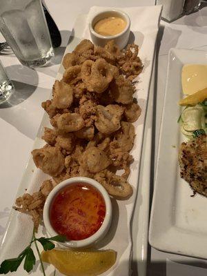 Fried Calamari with chili sauce