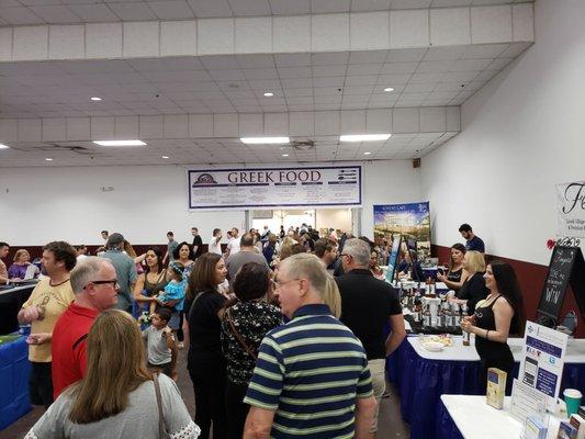 The entrance to heavenly Greek Food #JaxGreekFestival2019