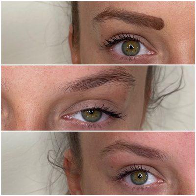 Brow Clean up