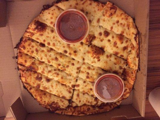 Special cheesy breadsticks!