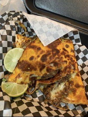 Taco Quesadilla Birria