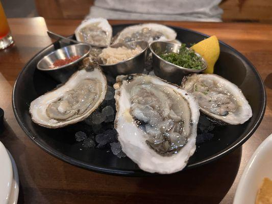 Half dozen of oysters