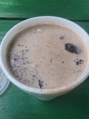 Cookies and cream shake