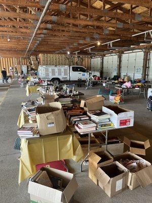 Garage sale benefit