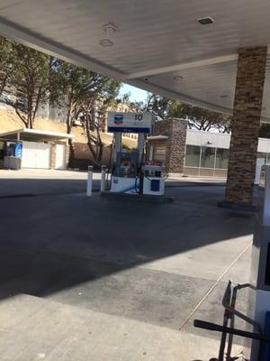 Even the gas stations are nice in Newport Beach.